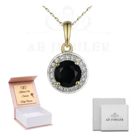 zlota-585-zawieszka-czarny-agat-z-diamentami-elegancki-prezent