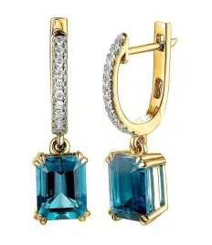 zlote-kolczyki-london-blue-topaz-diamenty-585