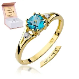 zloty-pierscionek-zareczynowy-585-topaz-i-diamenty-grawer-dedykacja