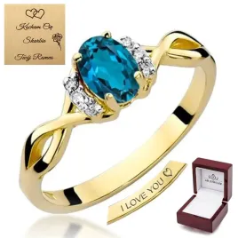 zloty-14k-pierscionek-topaz-london-blue-diamenty