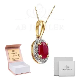 zlota-585-wyjatkowa-zawieszka-rubin-diamenty-elegancki-prezent-grawer