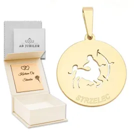 zlota-zawieszka-585-znak-zodiaku-strzelec-grawer-pudeleczko