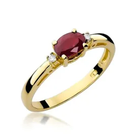 zareczynowy-14k-pierscionek-rubin-diamenty-grawer