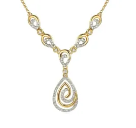 zloty-14k-elegancki-naszyjnik-z-diamentami-prezent