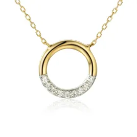 zloty-naszyjnik-585-kolko-z-diamentami-elegancki-prezent