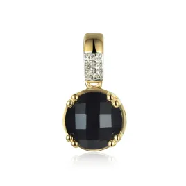 zlota-zawieszka-agat-i-diamenty-pr-585-na-prezent