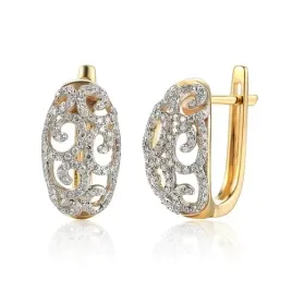 zlote-eleganckie-14k-kolczyki-diamenty-angielskie