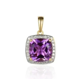 zlote-zawieszka-duzy-ametyst-diamenty-pr-585