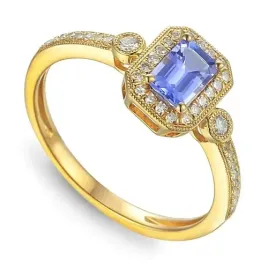 zloty-585-pierscionek-tanzanit-diamenty-grawer