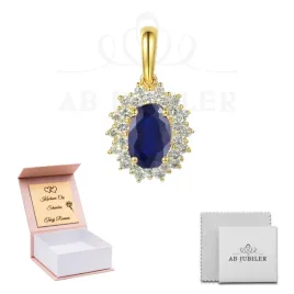 zlota-zawieszka-szafir-diamenty-585-na-prezent