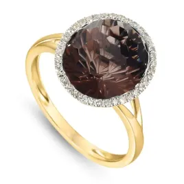 zloty-14k-pierscionek-kwarc-diamenty-grawer