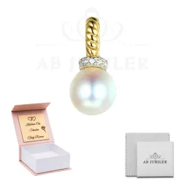 zlota-585-zawieszka-perla-diamenty-na-prezent-elegancka-grawer-pudelko