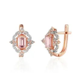 kolczyki-morganit-bialy-topaz-diamenty-proba-585