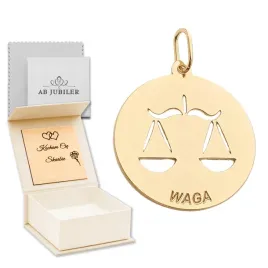 zlota-zawieszka-585-znak-zodiaku-waga-grawer-pudeleczko-z-dedykacja-prezent