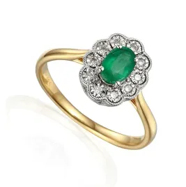 zloty-pierscionek-elegancki-585-szmaragd-i-diamenty-prezent-grawer