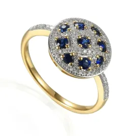 zloty-585-pierscionek-szafiry-i-diamenty-prezent