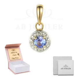 zlota-zawieszka-tanzanit-diamenty-prezent-pr-585