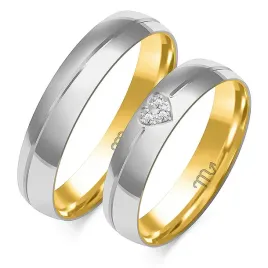zlote-obraczki-14k-bialo-zolte-brylanty-serce-proba-585
