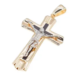 zloty-krzyzyk-z-jezusem-proba-585-meski-na-prezent-chrzest-komunie-grawer