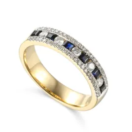 zloty-pierscionek-szafir-diamenty-proba-585-grawer