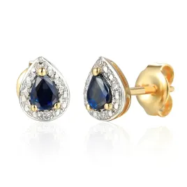 zlote-585-kolczyki-lezki-szafir-i-diamenty-prezent-elegancki-prezent