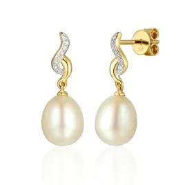 zlote-eleganckie-wiszace-kolczyki-585-perly-i-diamenty-piekny-prezent