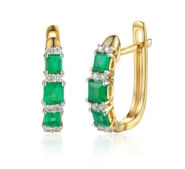 zlote-kolczyki-585-dzien-kobiet-ze-szmaragdami-i-diamentami-585-eleganckie