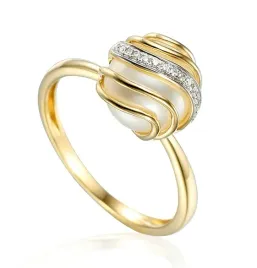 piekny-zloty-pierscionek-perla-i-diamenty-proba-585-prezent-grawer