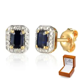 zlote-kolczyki-z-szafirami-i-diamentami-w-probie-585-sztyfty-super-prezent