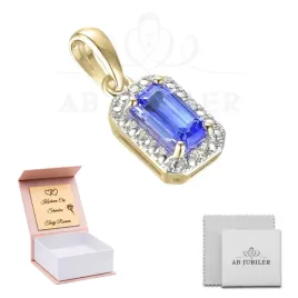 zlota-585-zawieszka-tanzanit-i-diamenty-elegancki-prezent-grawer-gratis