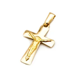 zloty-krzyzyk-z-panem-jezusem-proba-585-na-prezent-chrzest-komunie-grawer
