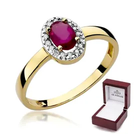 zloty-pierscionek-585-rubin-diament-prezent-grawer