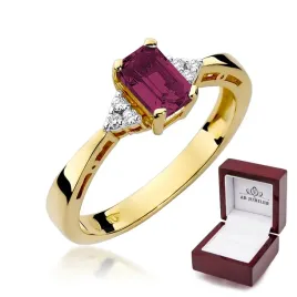 zloty-pierscionek-zareczynowy-585-rubin-diamenty