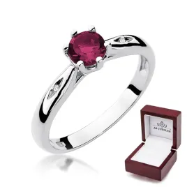 pierscionek-585-biale-zloto-rubin-diamenty-grawer