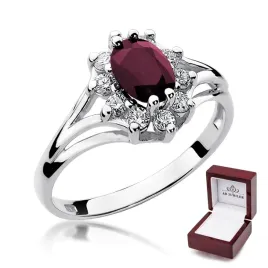 pierscionek-585-w-bialym-zlocie-rubin-i-diamenty