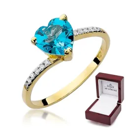 zloty-zareczynowy-pierscionek-serce-topaz-brylanty