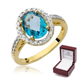 zloty-pierscionek-topaz-brylanty-proba-585-grawer