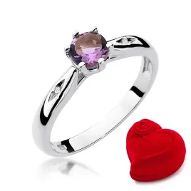 pierscionek-585-biale-zloto-ametyst-diament-grawer