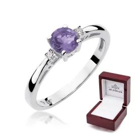 zloty-14k-pierscionek-zareczynowy-ametyst-diamenty
