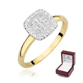 zloty-pierscionek-brylanty-013ct-proba-585-grawer