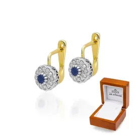 zlote-kolczyki-585-dla-dziewczyny-kobiety-eleganckie-szafir-i-diamenty
