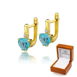 zlote-kolczyk-dzien-kobiet-topaz-diament-proba-585-prezent