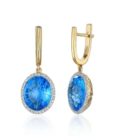 kolczyki-585-topaz-diamenty-zapiecie-angielskie