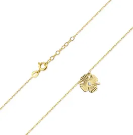naszyjnik-585-celebrytka-koniczynka-z-diamentem