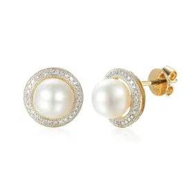 zlote-eleganckie-kolczyki-585-perly-diamenty