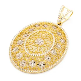 zlota-zawieszka-proba-585-duza-rozeta-owalna-elegancki-prezent