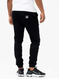 spodnie-jogger-jeansowe-meskie-sprane-czarne-na-gumce-jigga-korona-l
