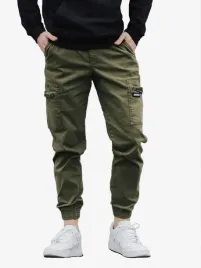spodnie-meskie-materialowe-bojowki-jogger-oliwka-khaki-jigga-wear-cargo-xl