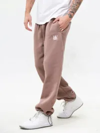 szerokie-spodnie-dresowe-baggy-meskie-brazowe-jigga-wear-logo-drawcord-m
