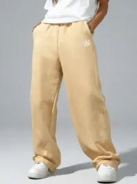 szerokie-spodnie-dresowe-baggy-damskie-bezowe-jigga-luzne-korona-logo-l